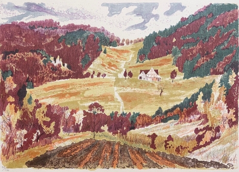 alberto_solbach_1933-1983_campagne_en_hivers_lithographie_sur_arche_alsace