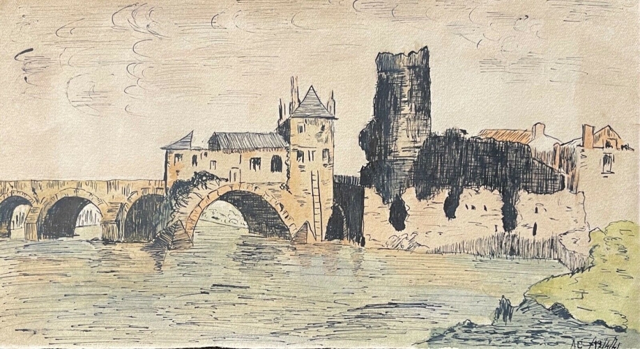 ancien_pont_de_pirmil_en_1941_ile_de_nantes_loire_technique_mixte_france
