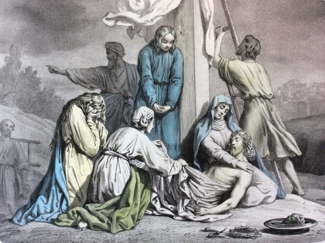 la_descente_de_croix_jesus_christ,_jean_baptiste_auguste_leloir_ch_vallet_lithographie_circa_1840