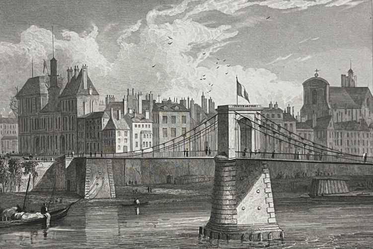 paris_pont_darcole_en_1831_gravure_de_1837_france