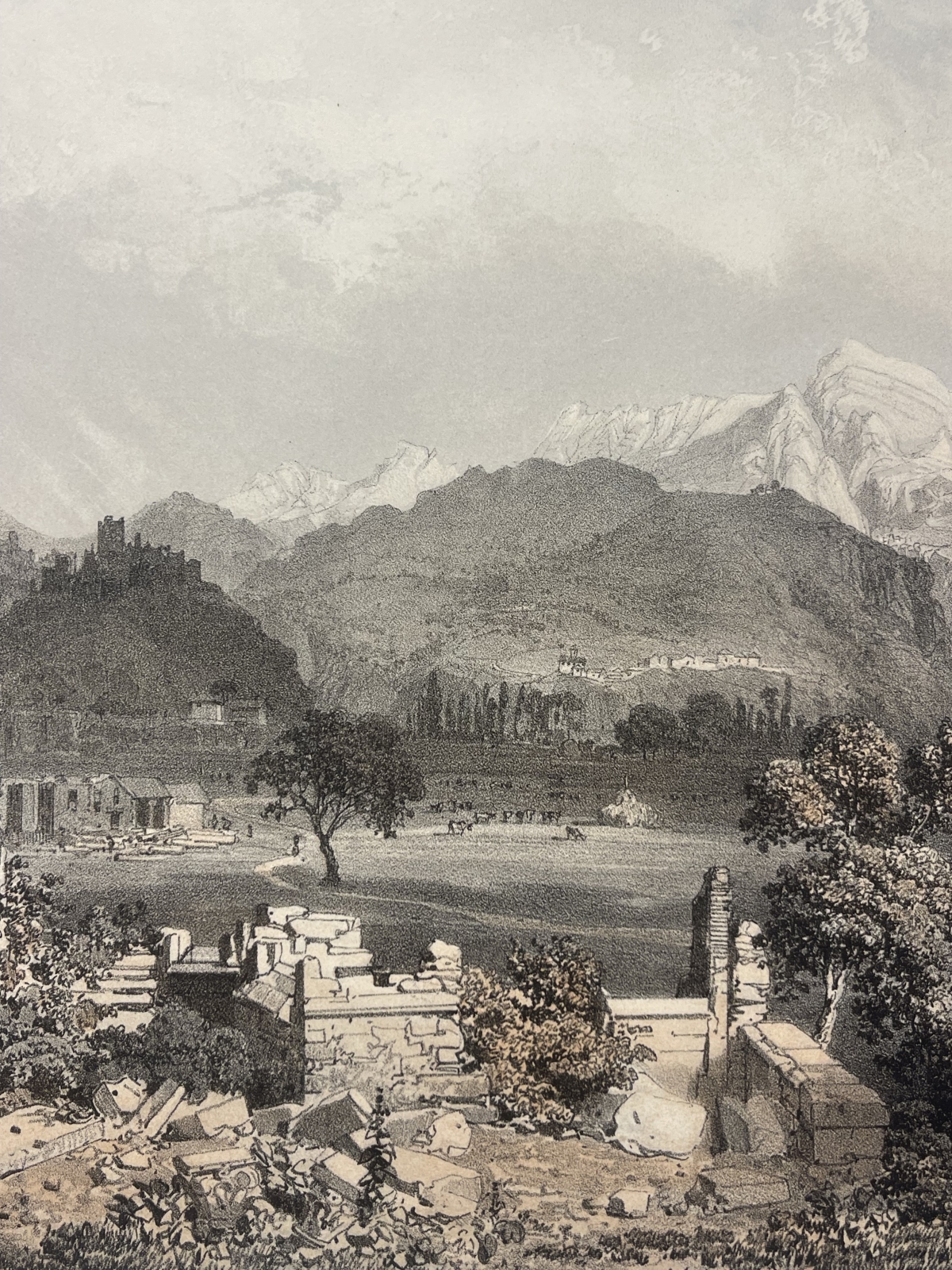 la_chambre_savoie_1864_lithographie_ancienne_felix_benoist_france_alpes