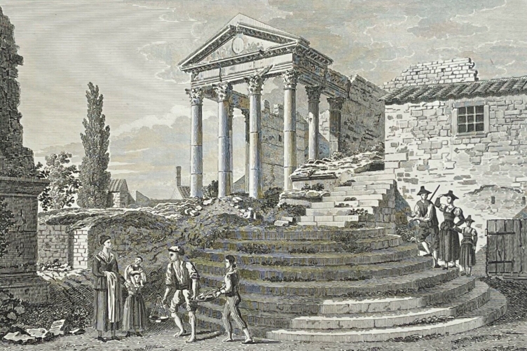 jean-jerome_baugean_1764-1819_ruine_dun_temple_en_italie_vers_1810