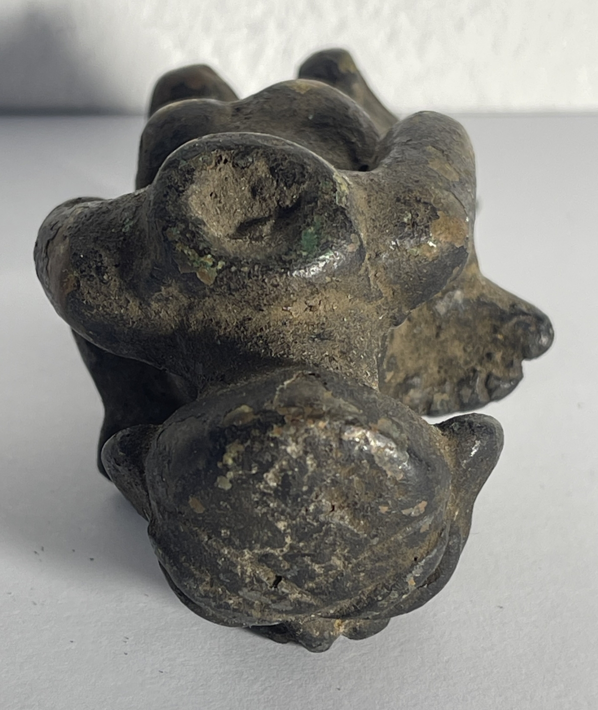 art_premier_statuette_bronze_tikar_cameroun_8,5_cm_afrique_animisme_animiste