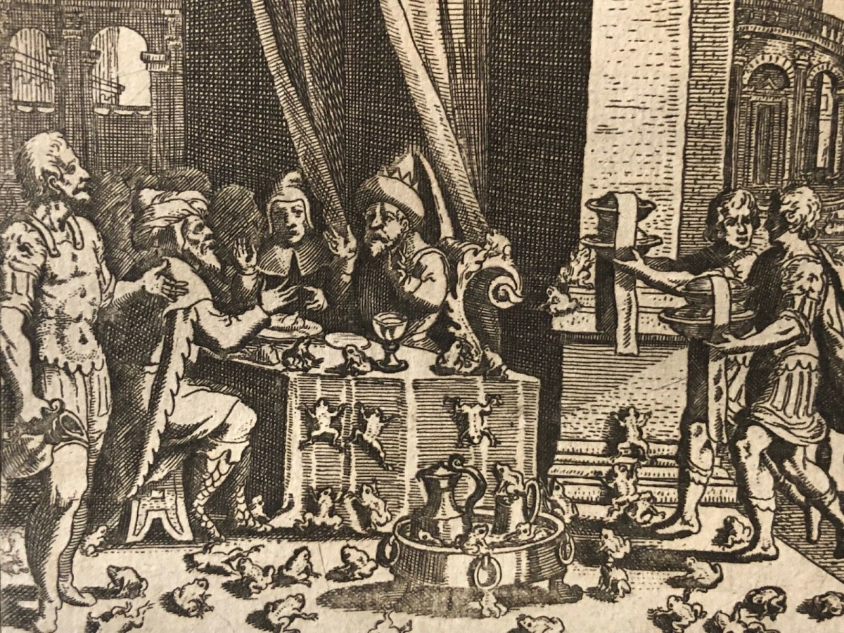 les_dix_plaies_degypte_dapres_matthaus_merian_1593-1650_xviie_grenouille