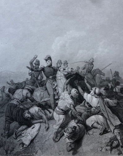 algerie_general_bugeaud_bataille_de_la_sikkak_ou_sickak__gravure_vers_1860