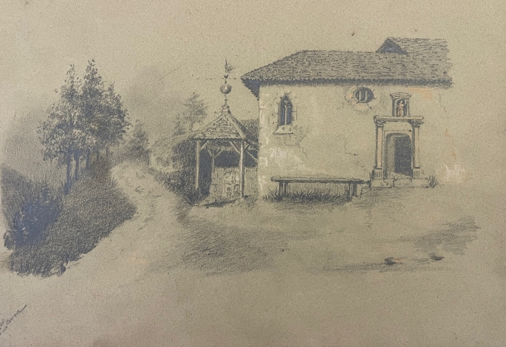 jura_chapelle_dessin_graphite_vers_1854_mention_saint-anne_anonyme