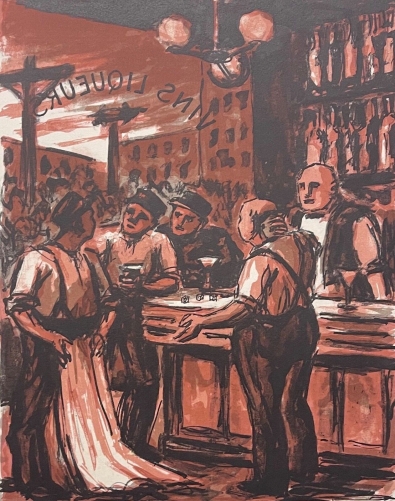 c_bouleau_partage_des_vetements_de_jesus_christ_passion_contemporaine_1944_litho