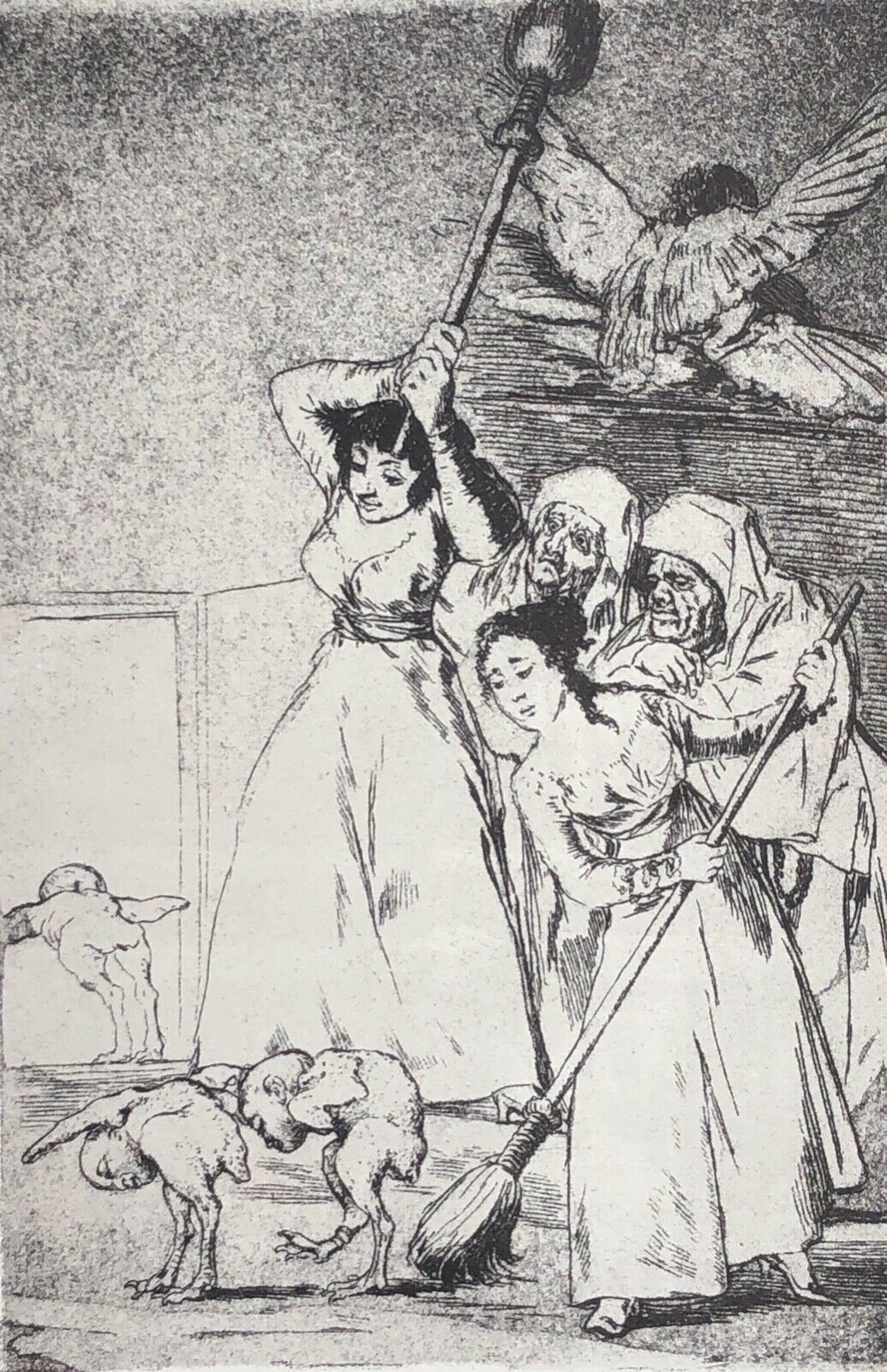 francisco_goya_1746-1828_ils_vont_pincees_heliogravure_c_1970_espagne