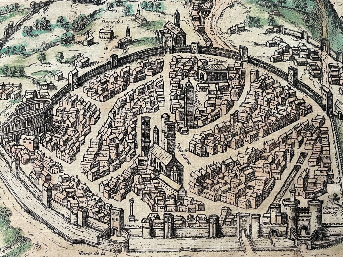 nimes_jean_poldo_dalbenas_1512-1563_plan_de_la_ville_de_nimes_1572_gard