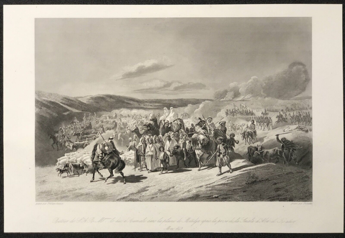algerie_abdelkader_ibn_muhieddine_henri_dorleans_duc_aumale_capture_la_smala