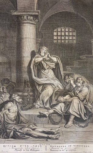 israel_priere_de_penitence_du_roi_de_juda_manassé_par_bernard_picart_1728