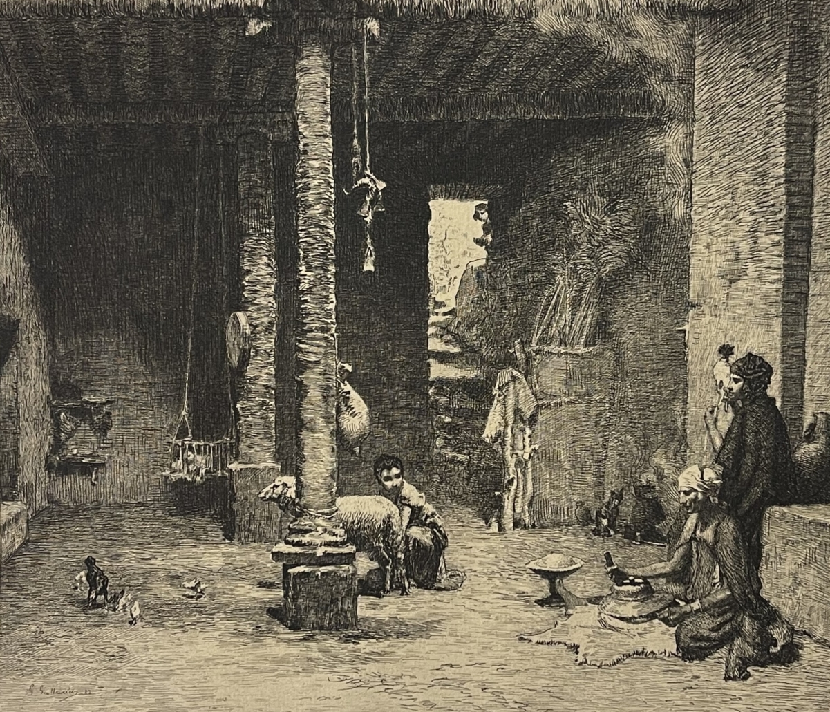 algerie_habitation_saharienne_cercle_de_biskra_1882_gustave_guillaumet_courtry