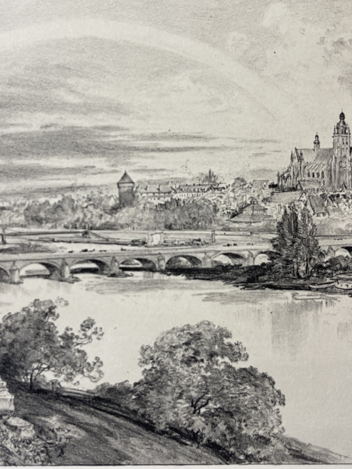 tours_loire_bridge_and_saint-gatien_cathedral_antique_lithograph_robida_1892
