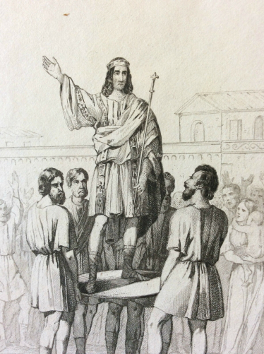 estampe_allemagne_scene_de_genre_graveur_massard_milieu_xixe_siecle_deutschland