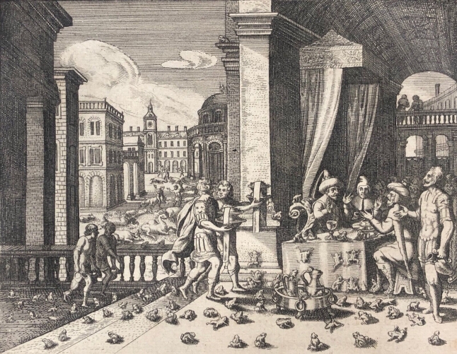 les_dix_plaies_degypte_1723_de_claude_duflos_apres_hendrick_goltzius