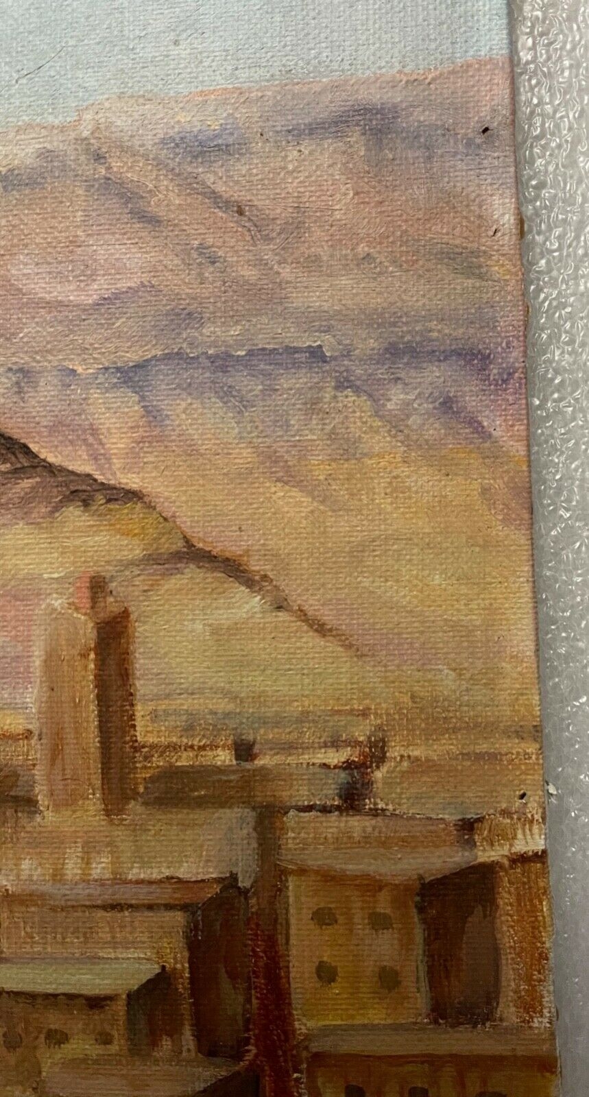 uarzazate_maroc_peinture_sur_panneau_porte_du_desert_sahara_orientaliste__signee