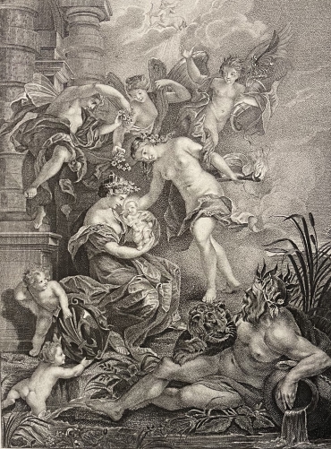 rubens_la_naissance_de_la_reine_de_marie_de_medicis_lithographie_c_1868