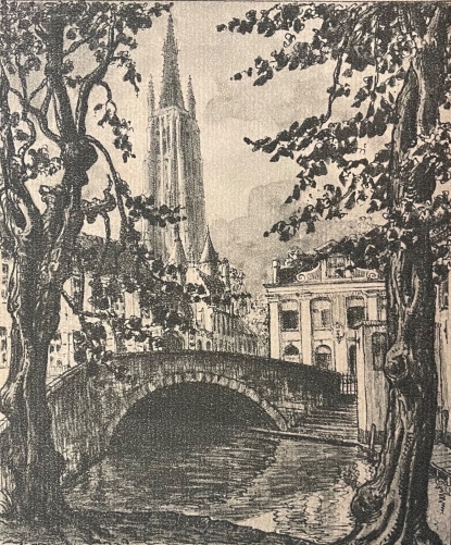 bruges_en_1960_dapres_albert_goethals_1885__1973_sur_verge_signe