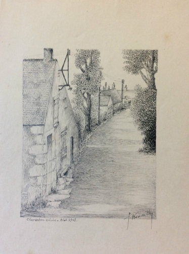 charenton_pres_de_pouilly_sur_loire_dessin_a_lencre_signe_f_nouaille_1948