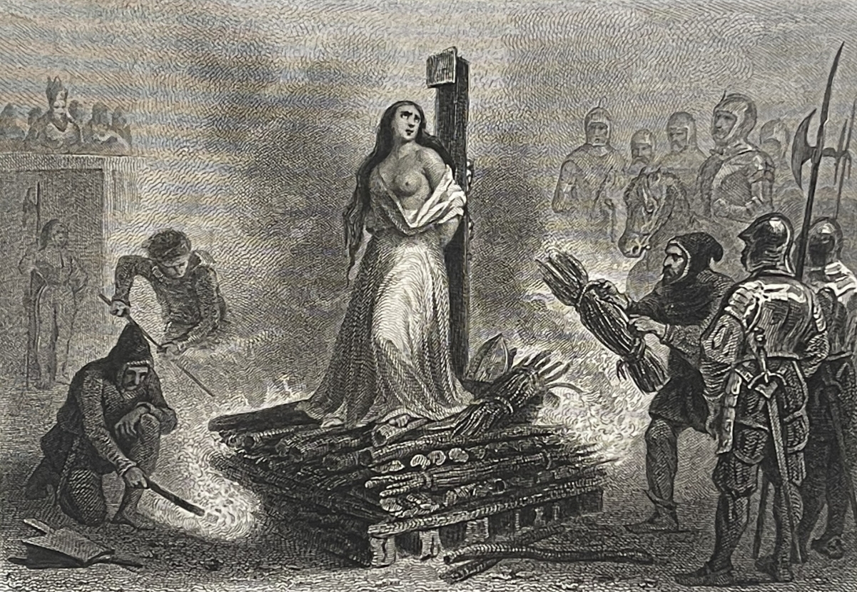 jeanne_darc_au_bucher_rouen_1431_guerre_de_cent_ans_gravure_vers_1830_france