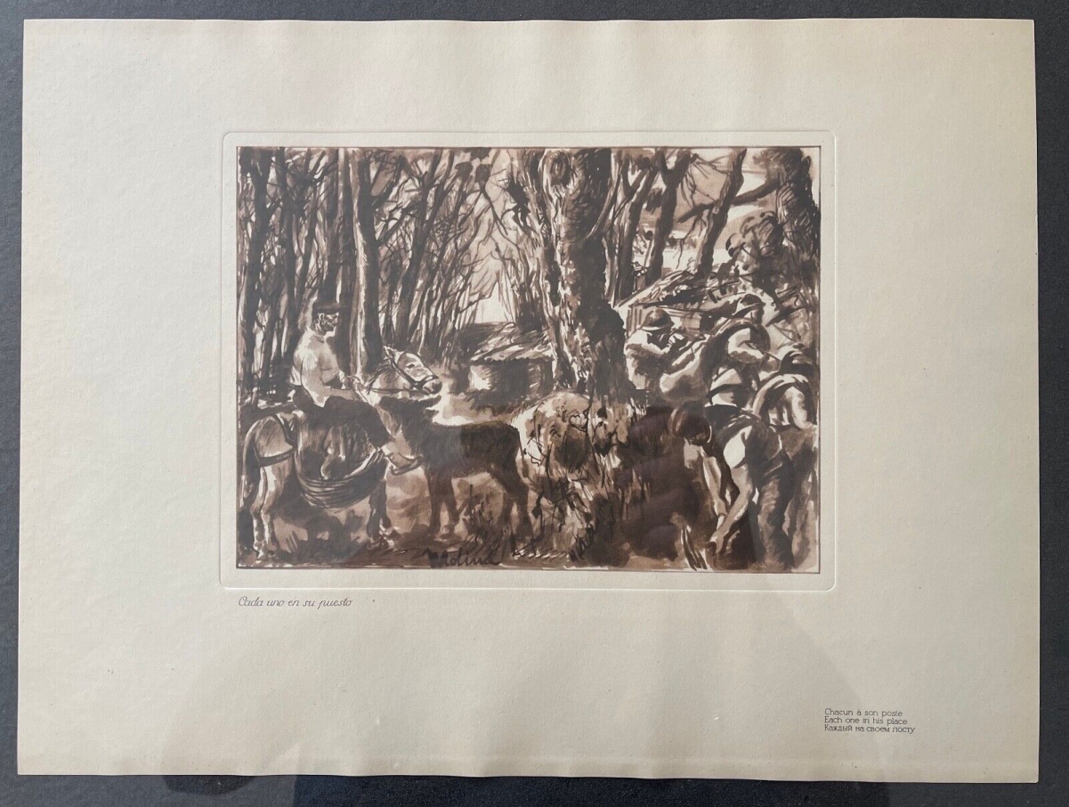 guerre_espagne_chacun_son_poste_madrid_gravure_jose_molina_1937