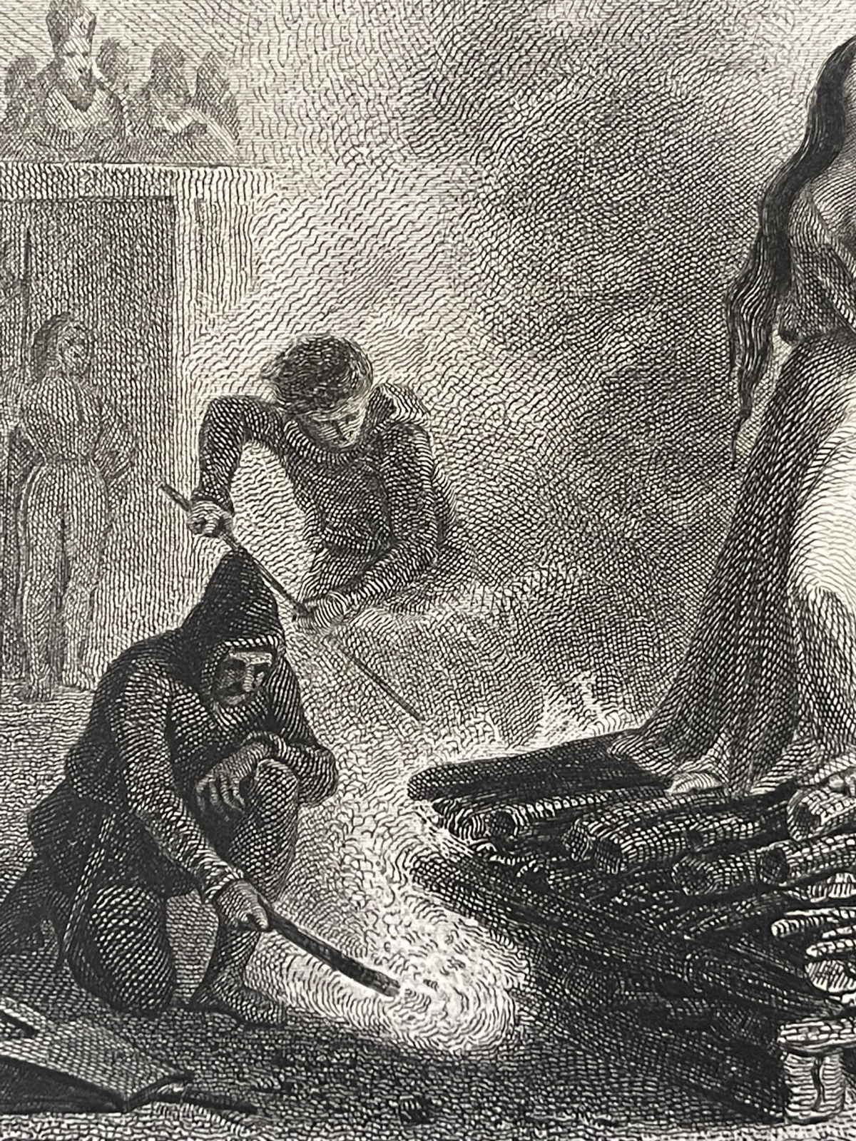 jeanne_darc_au_bucher_rouen_1431_guerre_de_cent_ans_gravure_vers_1830_france
