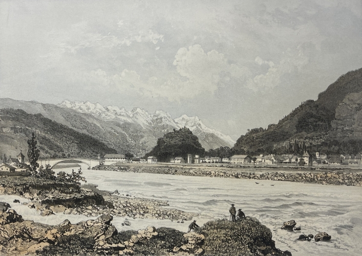 aiguebelle_savoie_antique_engraving_alpine_river_view_france_1864