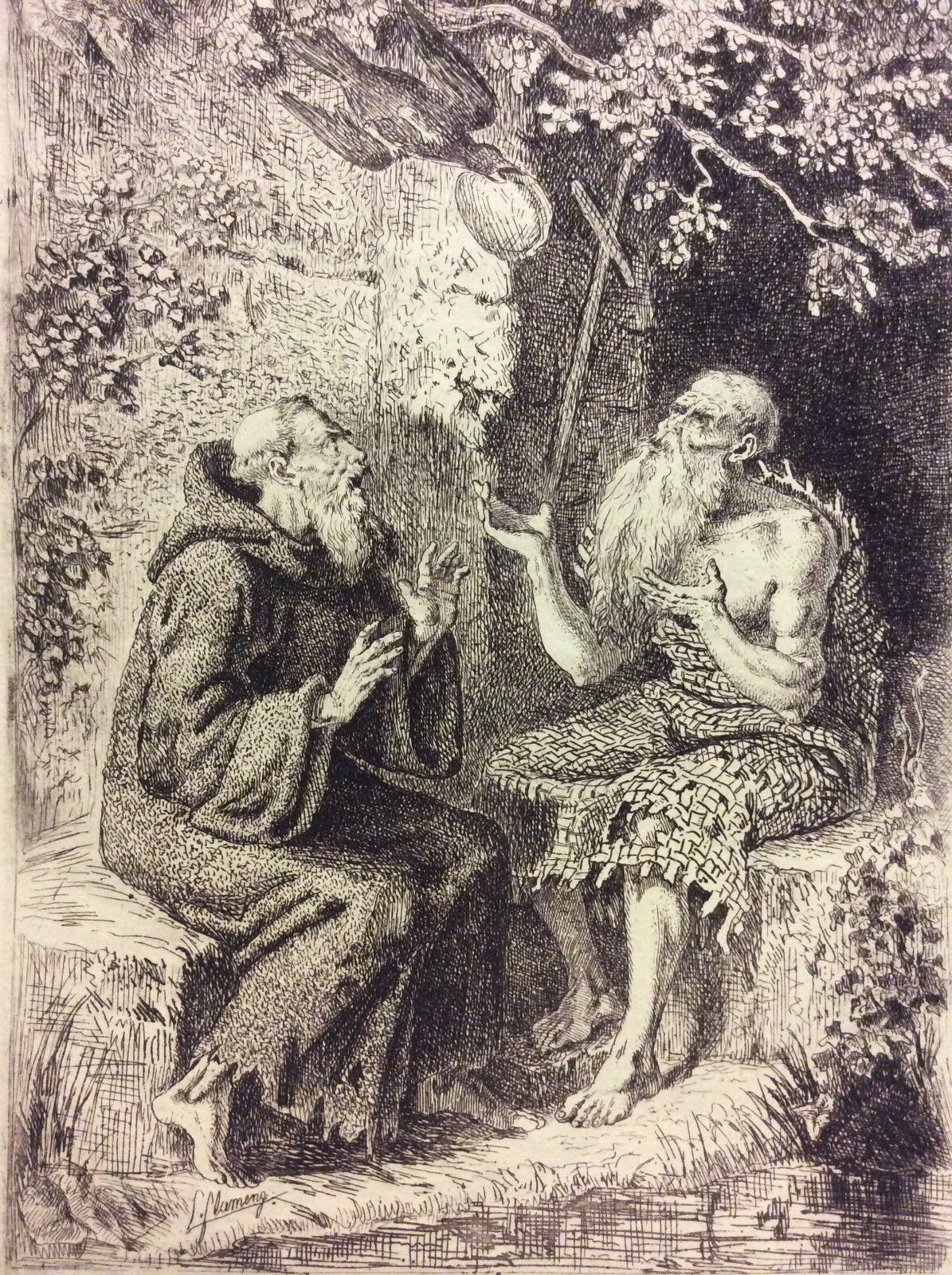 leopold_flameng_1831-1911_le_moine_et_lermite_xixe__academie_des_beaux-arts_