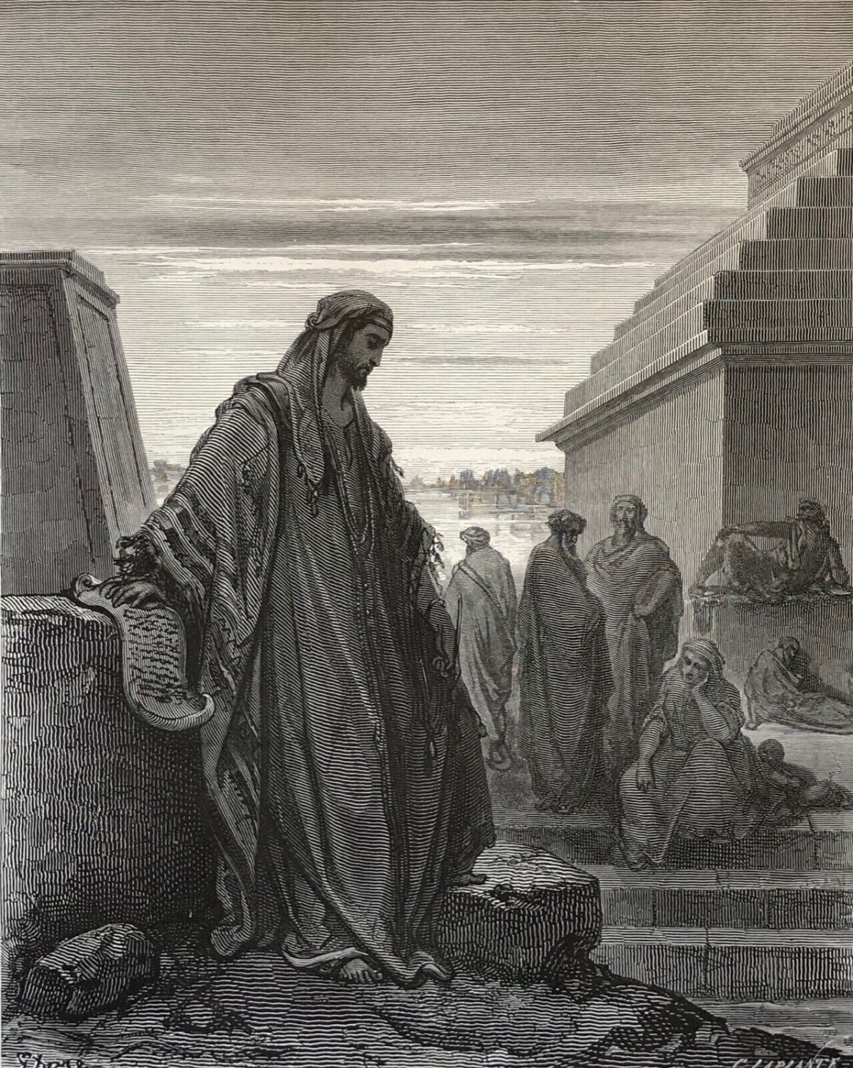 le_prophete_daniel_gustave_dore_1868_grave_par_laplante_hebreux_israel