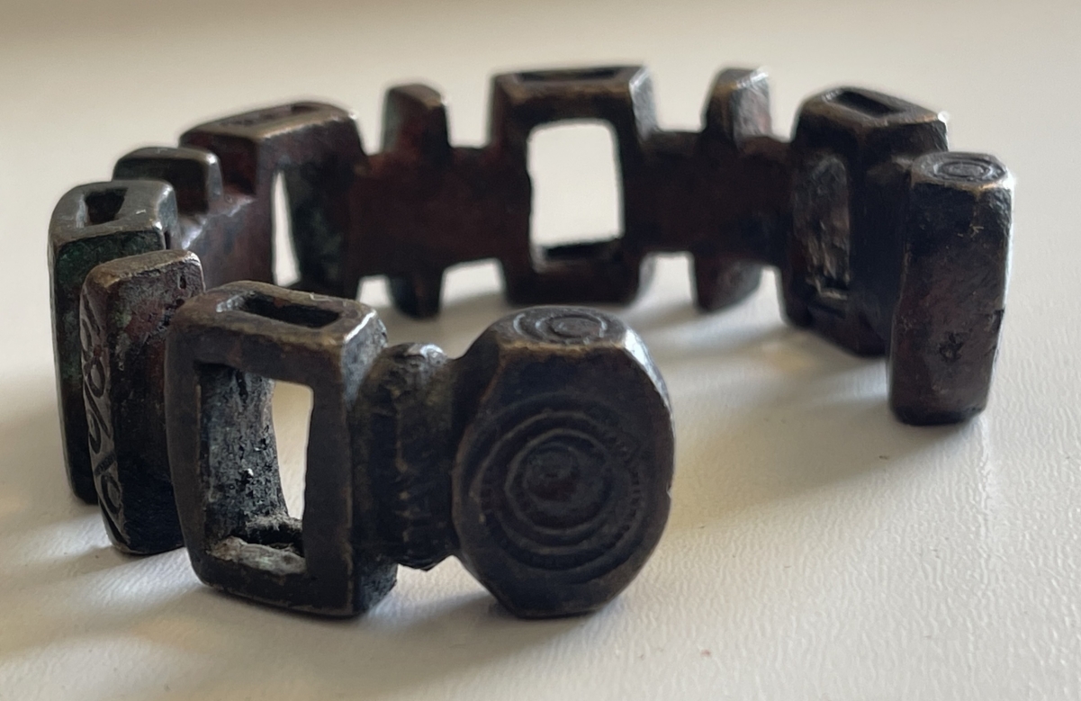 antique_nupe_bronze_cuff_bracelet_nigeria_african_tribal_19th_century