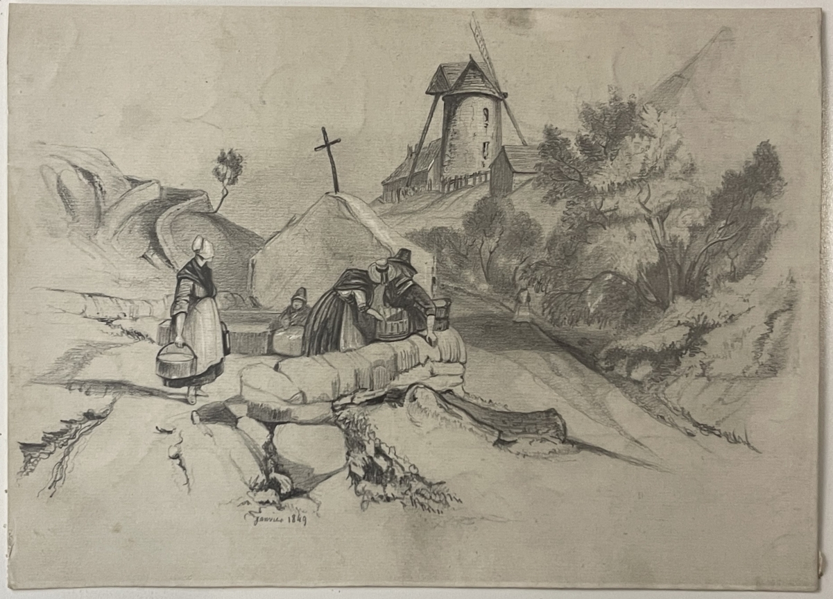 moulin_a_vent_a_priori_en_italie_dessin_graphite_de_1849