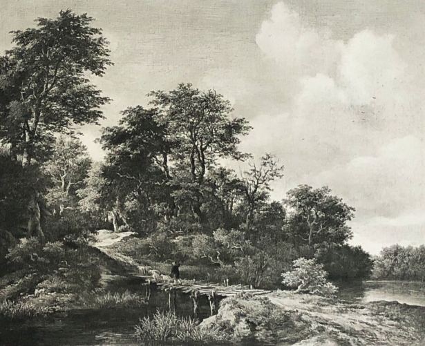 minderhout_hobbema_1635-1700_chaumiere_foret_heliogravure_vers_1910_hollande