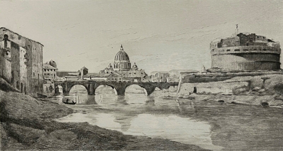 rome_ponte_saint-ange_jean-_baptiste_corot_graveur_henri_guerard_1889_italie
