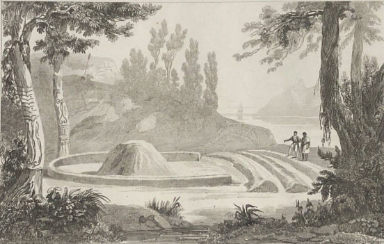 australie_australia_nouvelle_hollande_tombeau_dun_indigene_1836_xixe