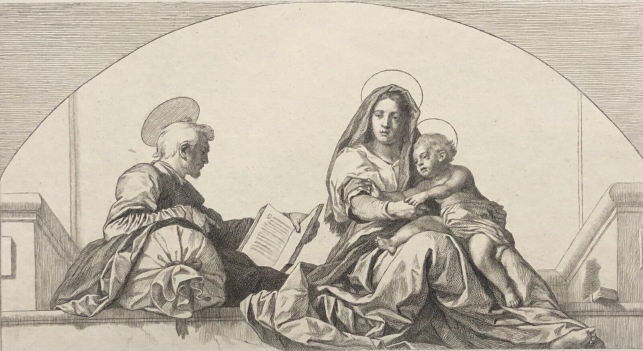 madone_au_sac_peinture_murale_par_andrea_del_sarto_gravee_par_gilbert_c_1880