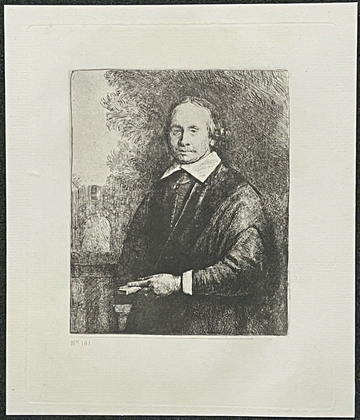 Rembrandt van Rijn Jan Antonides van der Linden héliogravure Circa 1850
