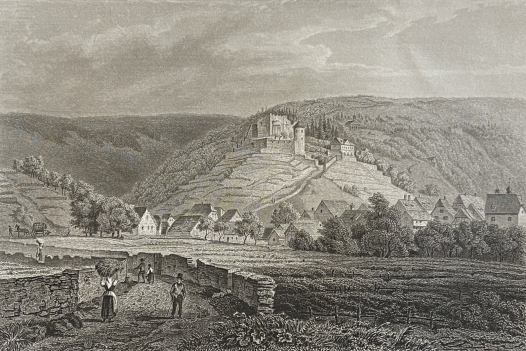 chateau_de_hambach_allemagne_hambacher_schloss_maxburg_gravure_de_1863
