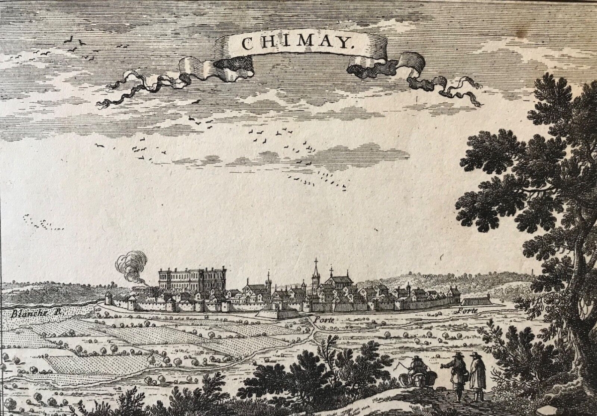 chimay_hainaut_belgium_gravure_au_burin_1680_kupferstich_beaulieu_belgique