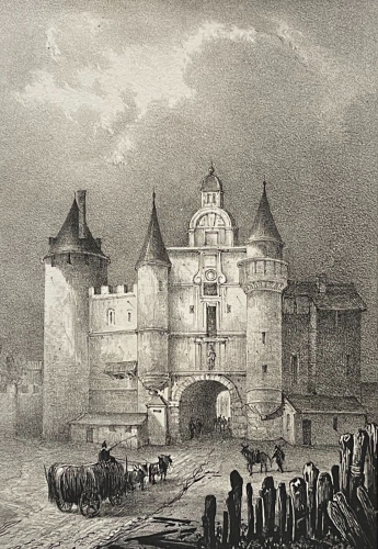 paris_le_grand_chatelet_rue_saint_denis_gravure_1839_france