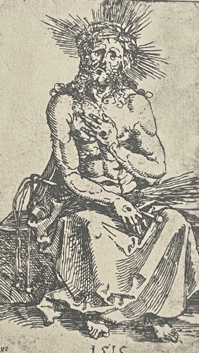 albrecht_dürer_1471-1528_lhomme_de_douleur_assis_1515_heliogravure_1910