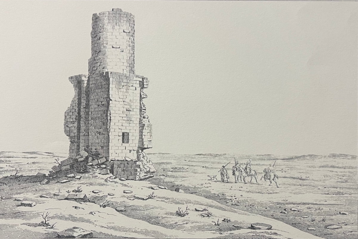egypte_phare_de_taposiris_magna_abusir-mariout_vers_1825_retirage_1979