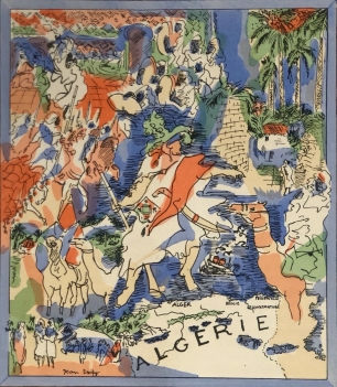 jean_dufy_1888-1964_algerie_lithographie_de_1931