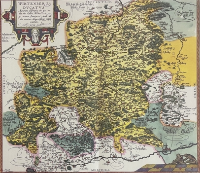 allemagne_wirtenberg_carte_abraham_ortelius_1584_tirage_de_1969_bade-wurtemberg