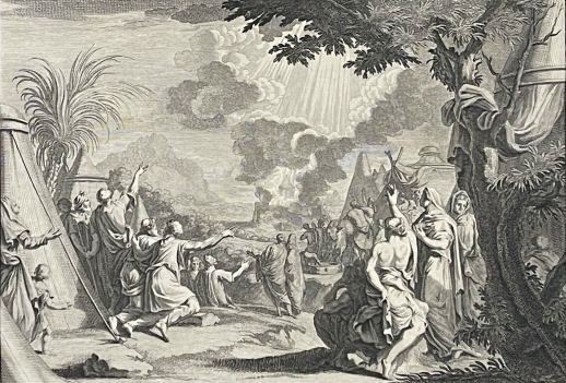 jan_goeree_1670-1731_dieu_descend_parmi_les_eclairs_gravure_amsterdam_1700