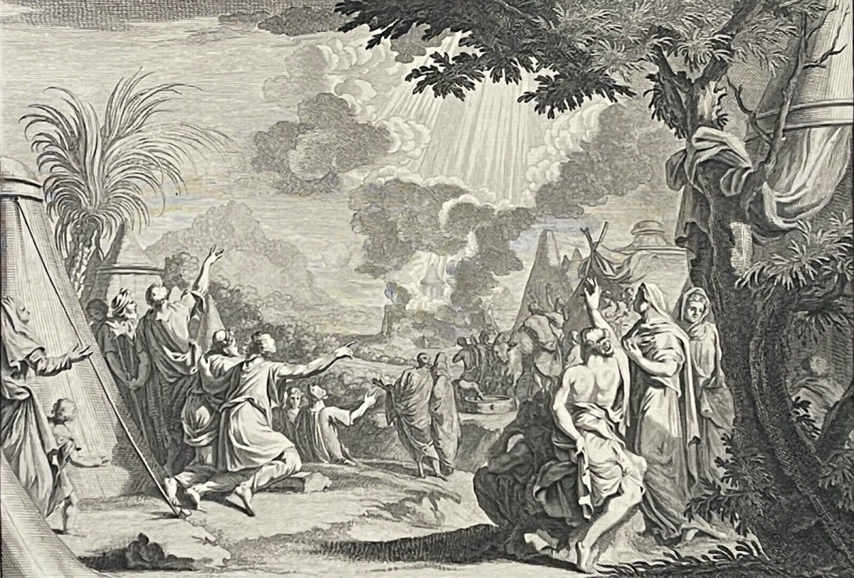 jan_goeree_1670-1731_dieu_descend_parmi_les_eclairs_gravure_amsterdam_1700