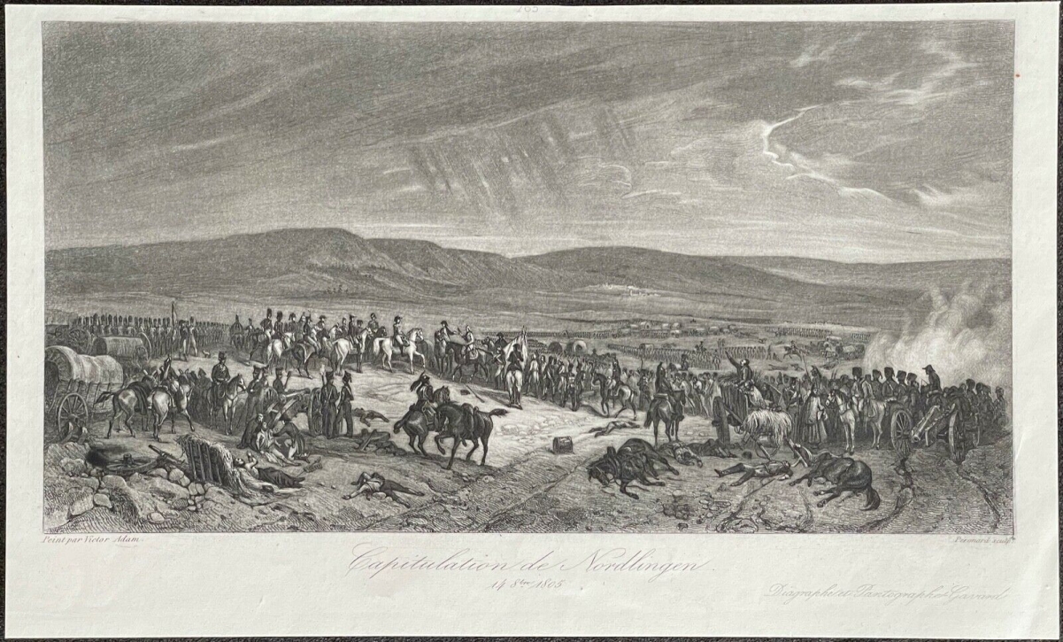 capitulation_nordlingen_werneck_allemagne_1805_murat_napoleon_bonaparte_c_1840