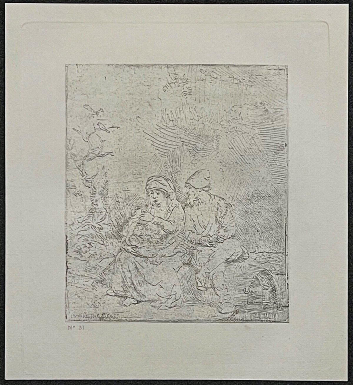 rembrandt_van_rijn__couple_assis,_heliogravure_circa_1850_