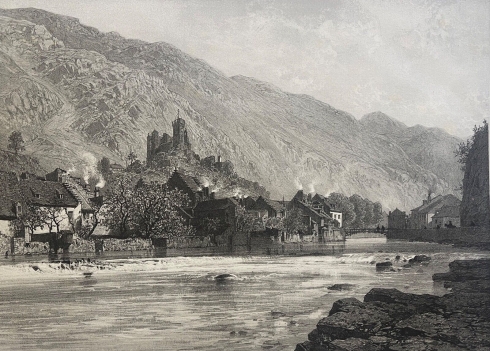 saint-beat_haute-garonne_lithographie_originale_vers_1860