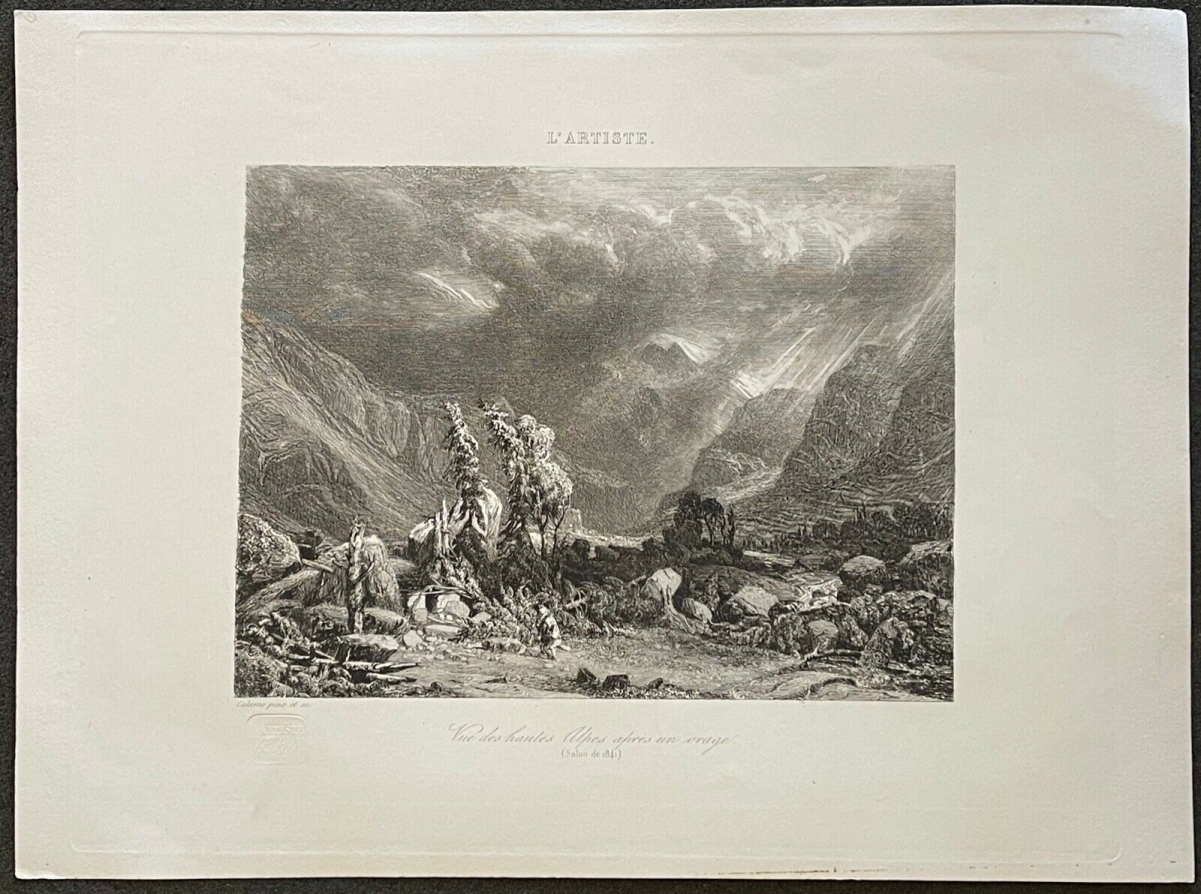 alexandre_calame_1810-1864_artiste_suisse_vue_des_hautes_alpes_apres_lorage_montagne_1835