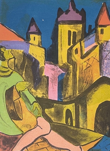 pierre_ambrogiani_1907-1985_lithographie_le_bourreau_1948_marseille